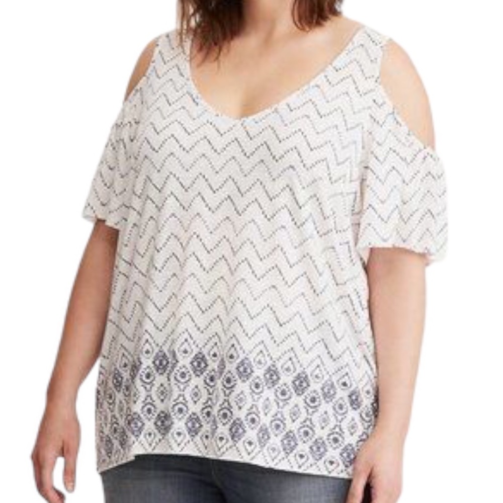 Torrid Cold Shoulder Top Size 2